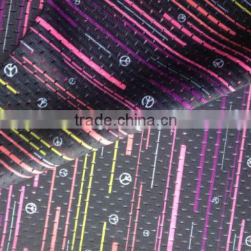 Printed mesh Fabric for sportswear with good air permeability