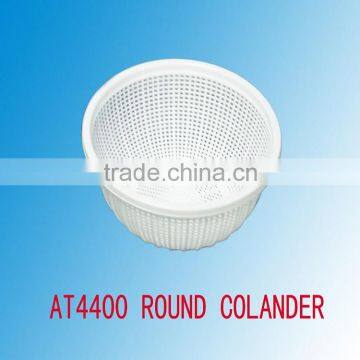 Plastic Round Colander for Fruit,Vegetable,Snacks