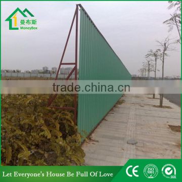 Good quality light steel structure wall board / iron sheet partition panel