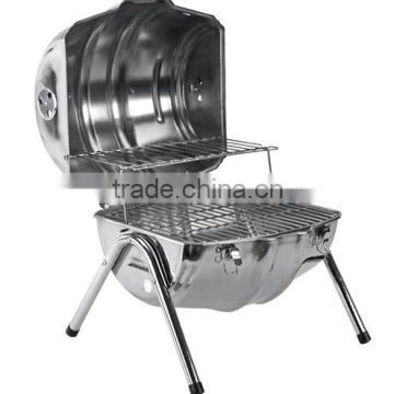 beer barrel grill charcoal BBQ barbecue grill
