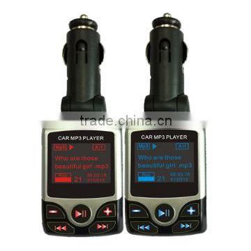 fm transmitter car mp3 player with USB TF AUX