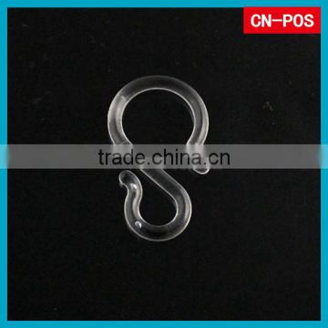 display small plastic s hook for supermarket hanging