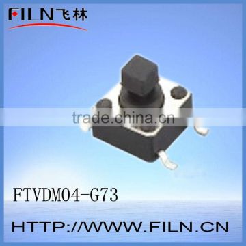 FTVDM04-G73 6mm 4 pin smd surface mount tact switch ROHS