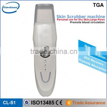 Hot Selling newest portable ultrasonic skin scrubber,ultrasound skin scrubber made in china