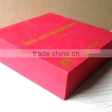 Simple design red color award boxes made in Vietnam