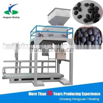automatic filling sewing coal bag 50kg elliptical shape coal packaging machine