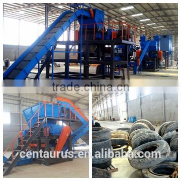 Best price tire recycling crusher with honest service
