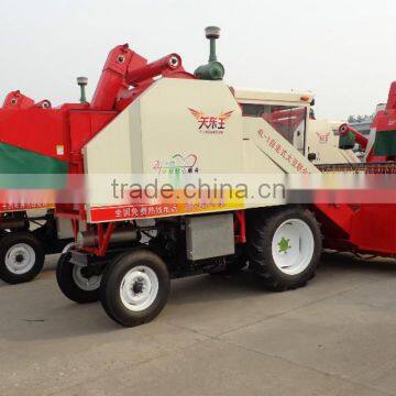 4L-1 soybean mini combine harvester