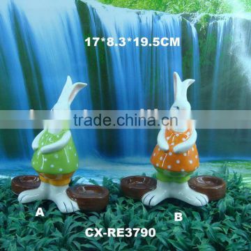 wholesale craft supplies-Ceramic Rabbit
