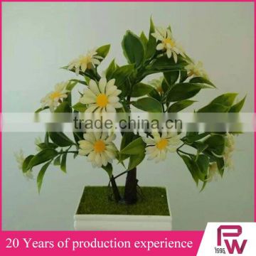 Good quality artificial plants plastic pot bonsai plant indoor centerpiece home decking