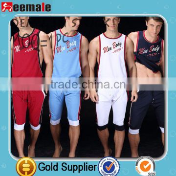 Free Sample Picture Of Men Undershirt Manview Underwear Brand In Vest with Logo SB01-1