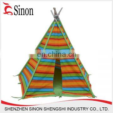 Indoor & outdoor DIY foldable kids play tent house/tunnel