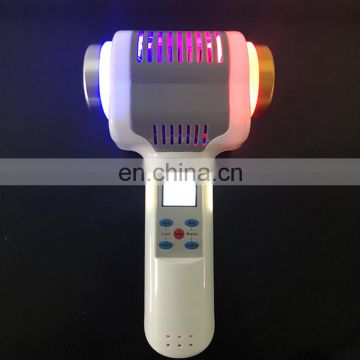 Handheld facial massager beauty machine ultrasonic hot and cold hammer