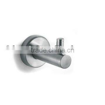 Stainless Steel Single Robe Hook Wall Hanging Clothes Hooks For Bathroom