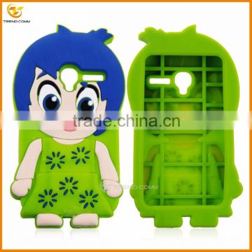 new products custom cartoon silicone cellular for Alcatel PIXI 3.5