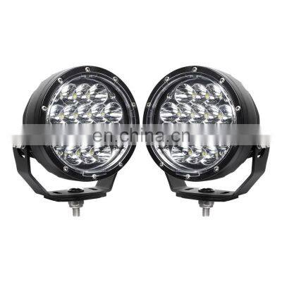 Lantsun LED6491 5 Inch Round Led Fog Driving Lights Spot Beam Led Work Lights 64w