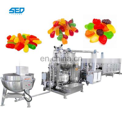 High Capacity Jelly Candy Moulding Depositing Machine Line