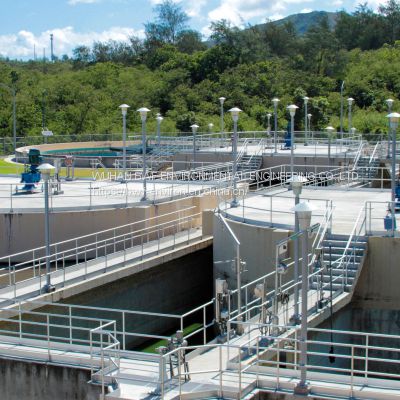 Palm oil wastewater treatment plant