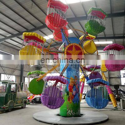 Hot Sale Spinning Rides Outdoor Indoor Sightseeing Rides at the Fair Theme Park Kids Mini Ferris Wheel for Sale