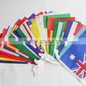 2014 world cup flag 32 strong string flag bunting