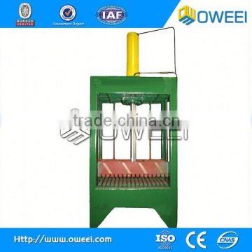 High Quality Waste Paper plastic baler machine for export
