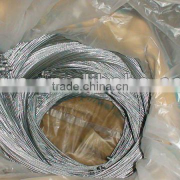cable steel wire rope/clutch wire/clutch inner cable wire