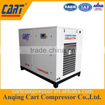 110KW/150HP high volume low pressure compressor screw compressor