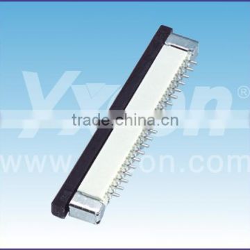 ISO9001 certificate 1.0mm pitch top / bottom contact FPC connector