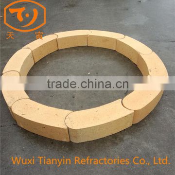 High alumina refractory brick for wood oven