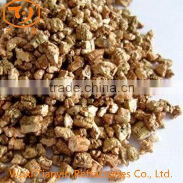 Golden expanded vermiculite 1-3mm agraculture grade