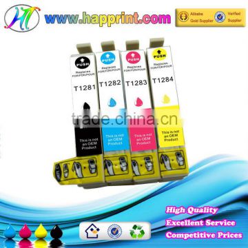 Ink cartridge for Epson T1284 T1283 T1282 T1281 ink cartridge for Epson SX125