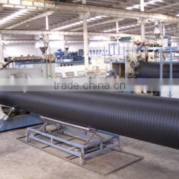 Large Diameter HDPE Hollow Winding Pipe Line