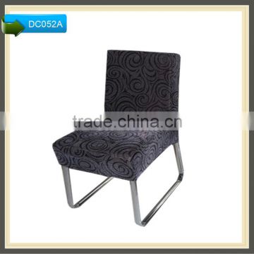 Farbic Dining Chair with Chroem Leg DC052A