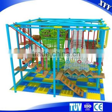 Supply steel tube Material rope climbing adventure outdoor playground