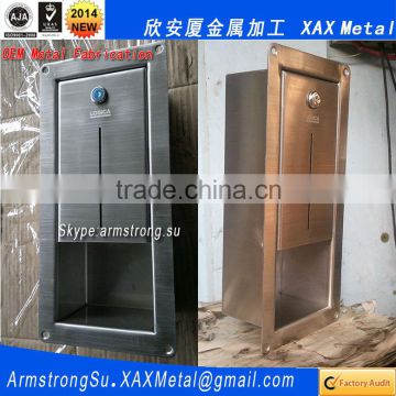 XAX05TD Non standard cheap inexpensive Recessed Toilet Tissue Dispenser