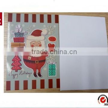Eco-Friendly Custom Disposable blank invitation card for Christmas party