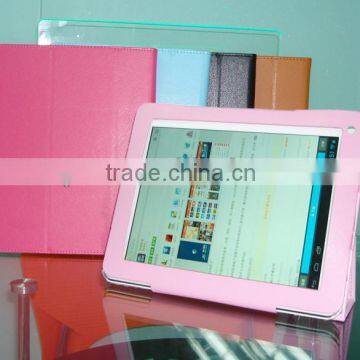 2014 Universal Folding Folio Original 9.7 inch tablet pc leather case for Cube U9GT5 / PIPO ETC