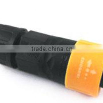 5pins male plug with male pins,push lock type, CHOGORI high quality IP68 waterproof cable connector