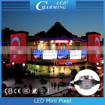 conference building outdoor dot led light waterproof dmx pixel light in top sale