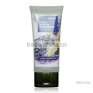 cosmetic packaging tubes for foot scrub
