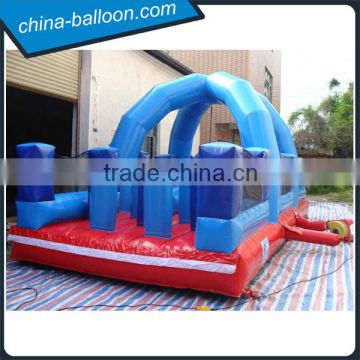 75ft long wrecking ball balance inflatable interactive obstacle course for fun                        
                                                                                Supplier's Choice