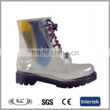 High quanlity italy low cut white waterproof ankle boots