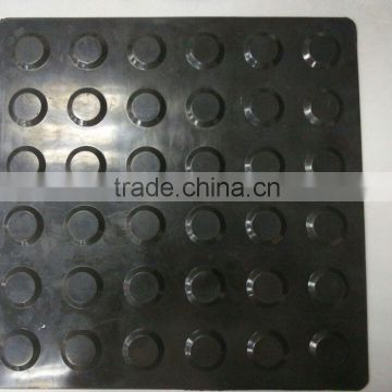EPDM round rubber mat for flooring