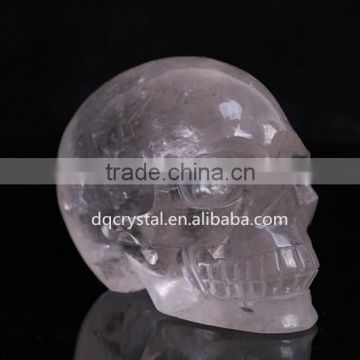home decoration rose quartz crystal skull shape