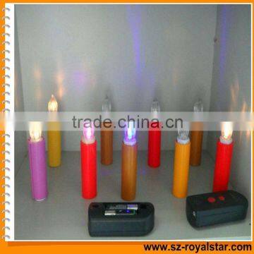 Flameless LED wax candle