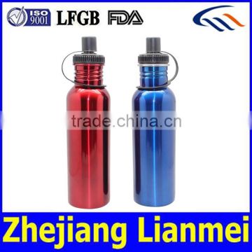 single wall stainless steel cycling bottle
