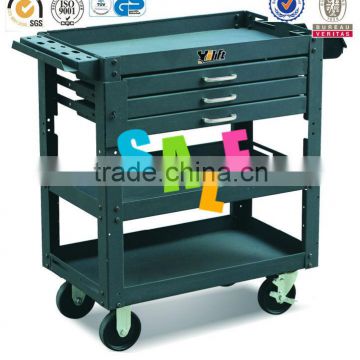 Mobile 3-Drawer Work Center Trolley With Wheels ME150