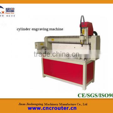 Large Memory and Perfect Data Transmission Cylinder CNC Router for wood furniture and stair railing