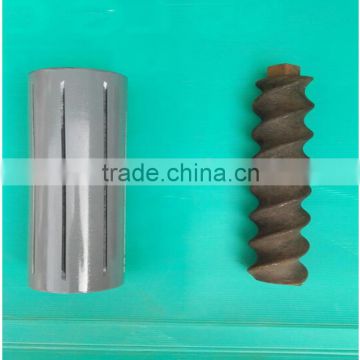 screw pump rotor and stator for plastering machine