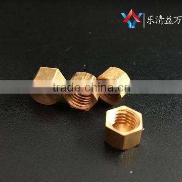 Hex nuts, thin nuts, lamps and lanterns lighting copper nuts, copper pipe nuts, non-standard can be customized